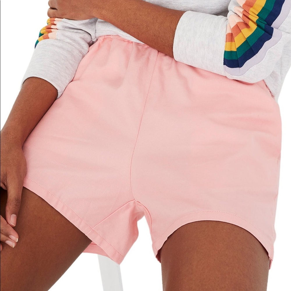 Madewell pull-on twill shorts